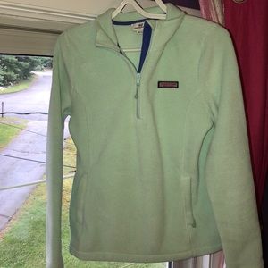 Vineyard Vines collared fleece long-sleeve